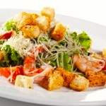 Seafood Caesar Salad 